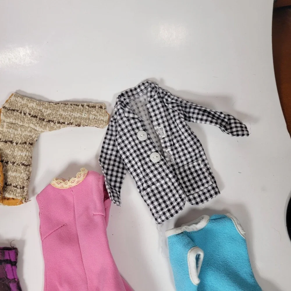 VTG Barbie Doll Fashions / Clone / Mommy Made Mixed Lot‎ Skirts Tops Dresses Etc